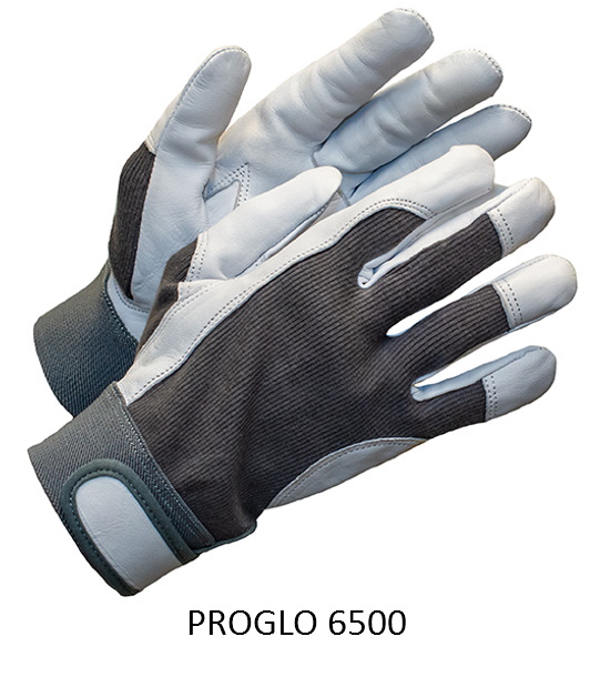 Asentajan työsormikaat vuohennahkaa